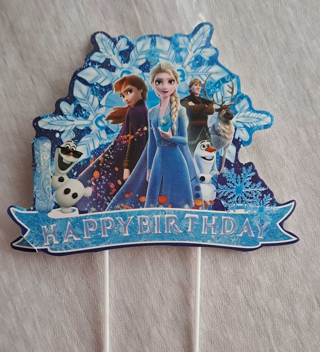 Украса за парти Замръзналото Кралство 3 години