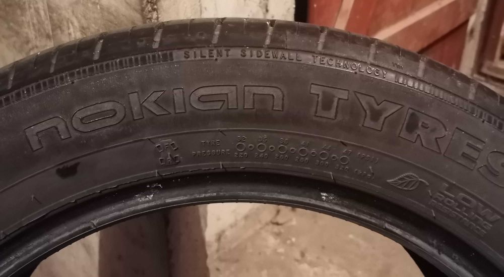 Продавам 2 броя летни гуми 205.55.16 на 1 сезон дот 2022 Nokian