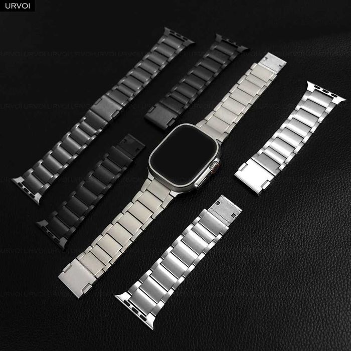 Curea metalica ceas Apple Watch Ultra / Ultra 2 49mm Titanium Band