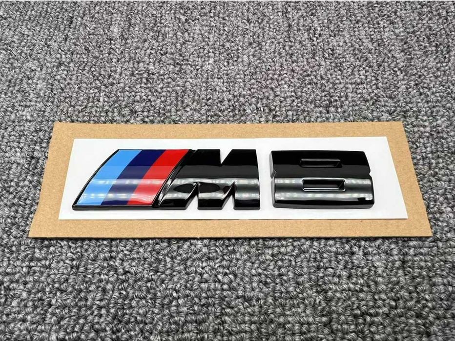 Embleme BMW M1 M2 M3 M4 M5 M6 M7 M8 emblema stema sigla scris sticker