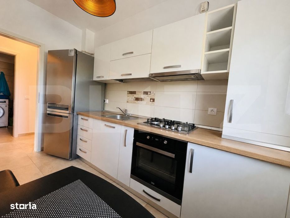 Apartament 2 camere, 48 mp, balcon panoramic, parcare inclusa, zona No