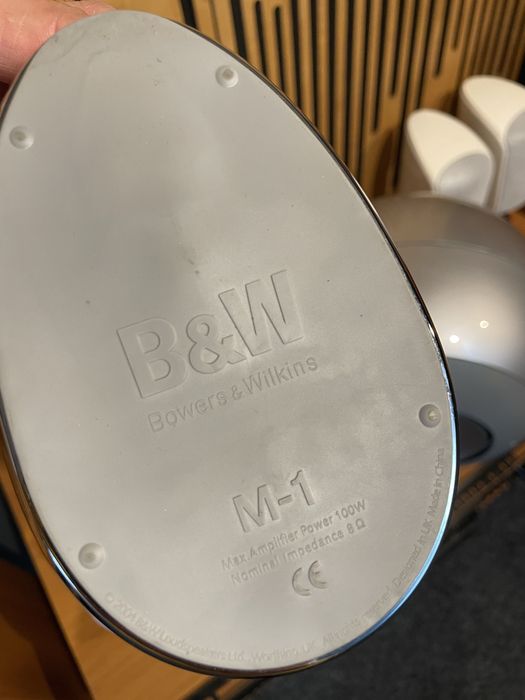 Subwoofer bowers wilkins PV1 si boxe sateliti M1