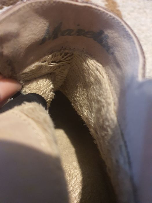 Ghete piele cu blanita
