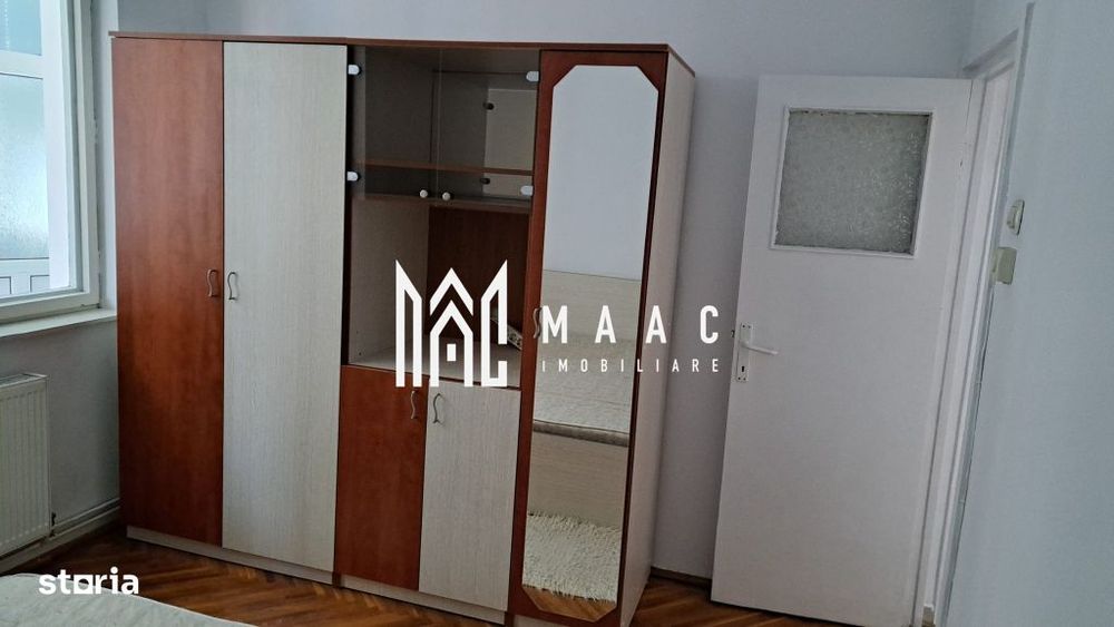 Apartament 2 camere semidecomandat | 60 mp, balcon, etaj 1