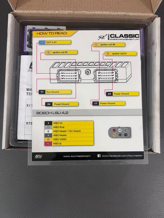 EcuMaster Emu Classic Спортна електроника екумастър Standalone