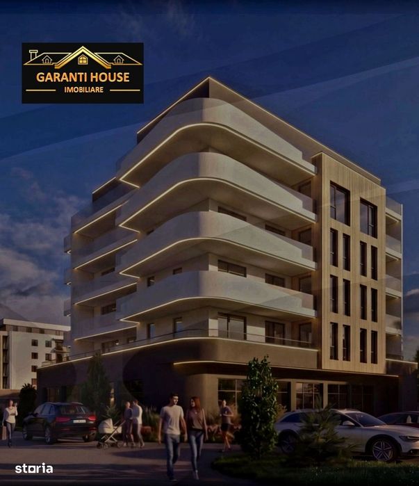 Comision 0%, Bloc nou, apartament tip studio/birou, 39 608€