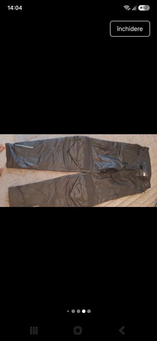 Pantaloni moto din piele naturală BRP