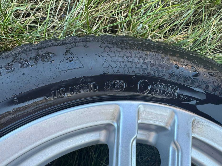 Джанти Dezent 16-ки със зимни гуми 205/60/16 Continental