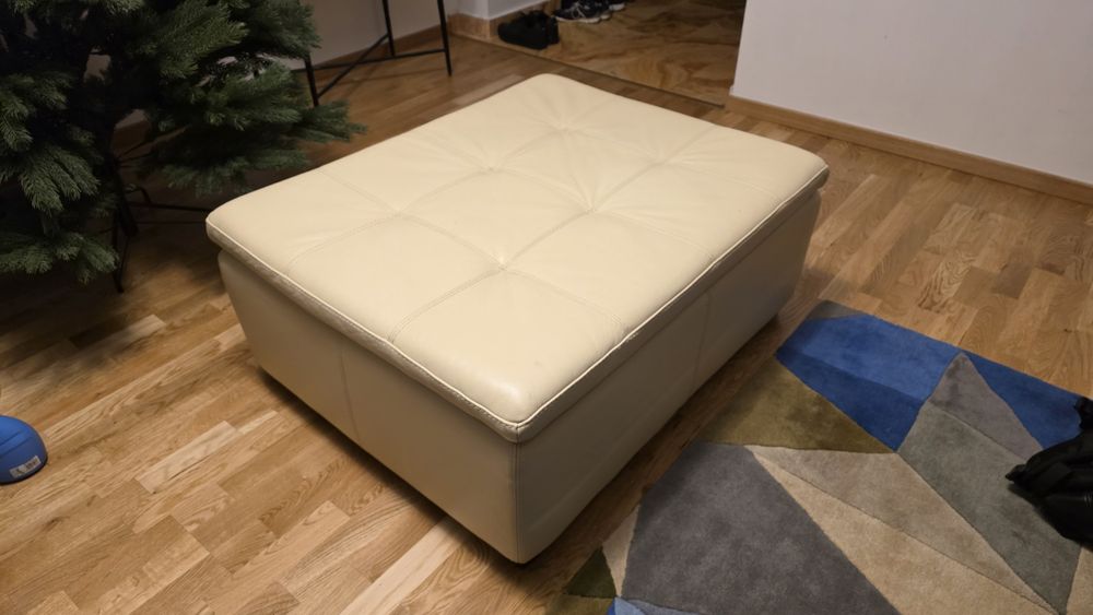 Mobexpert- Element patrat piele naturala