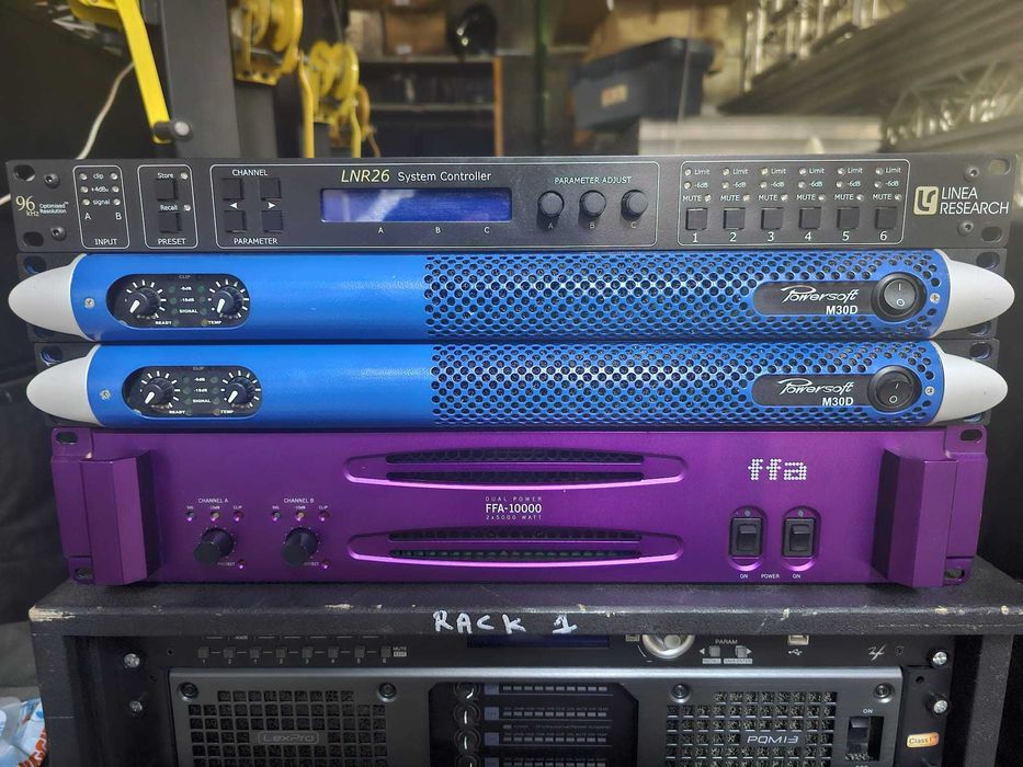 Vand boxe Ev ZX5 , RCF TT25 , dynacord , Amp Powersoft, truss, lumini