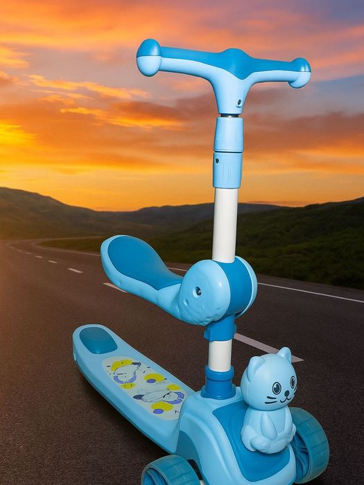 Самокат детский 3 колосьями