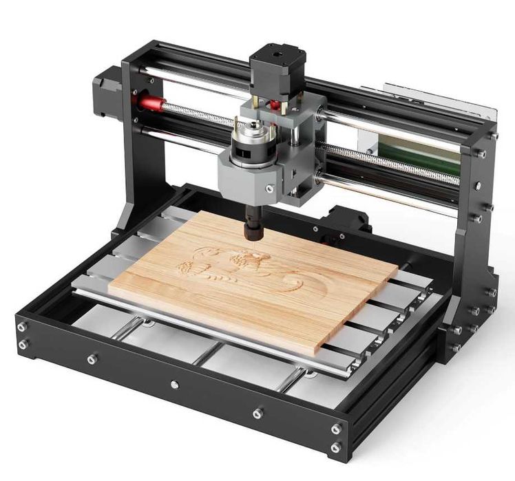 CNC 3018 kit complet, include freze pentru gravat, gata de lucru - Nou