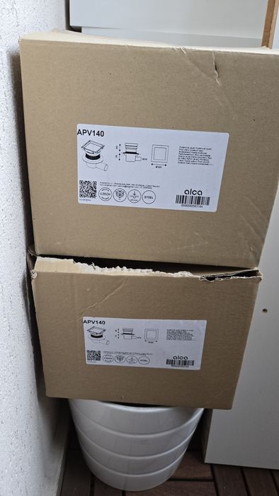 Подов сифон ALCAPLAST APV 140