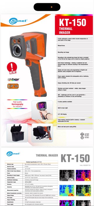 Thermal Imager KT-150 / Camera de termoviziune KT-150