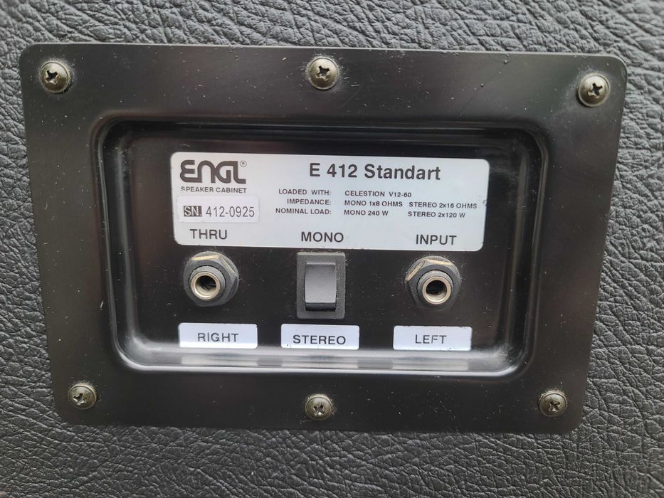 ENGL 4x12 Standard guitar cabinet - Celestion V12-60 speakers