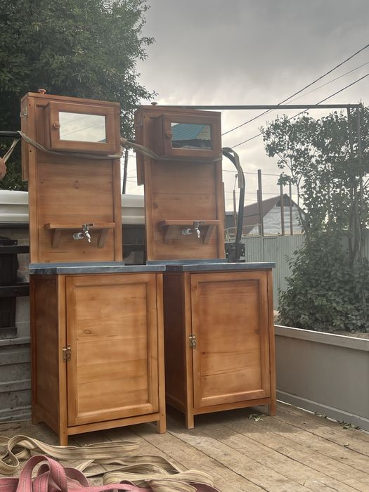 Деревянные умывальники