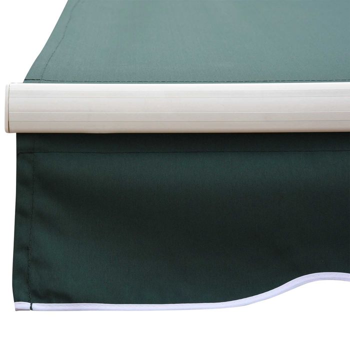 Copertină Verticală Rulantă 2.5x2 m,din Poliester, pentru Balcon sau Terasă, Verde , x3 buc