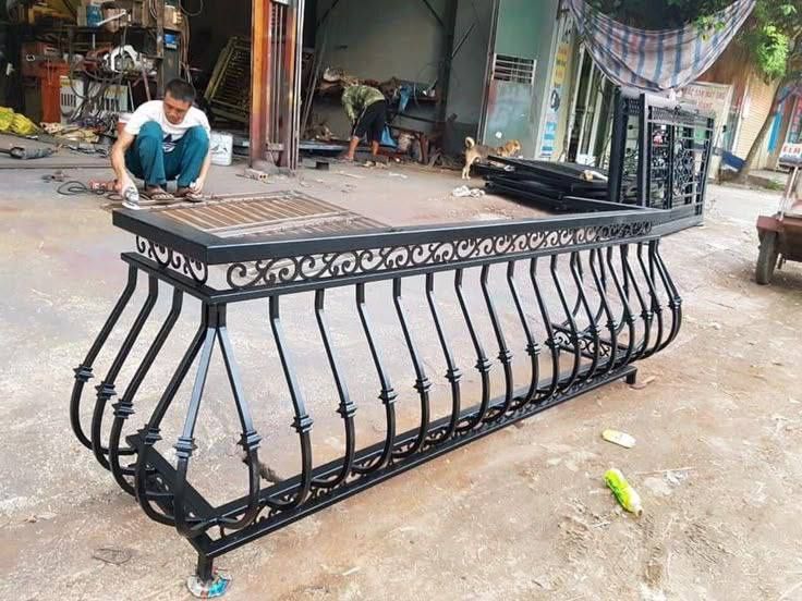 Решетки уличные ограда навести перила для дома