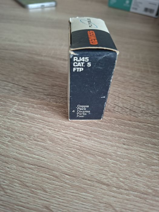 Priza RJ45 Cat5 FTP Gewiss Playbus GW30266 (GW30267) NOI – 25 bucăți