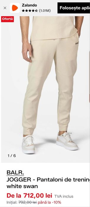 Pantaloni sport  BALR. barbati Originali % Premium