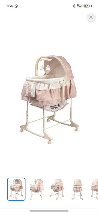 Продам коляску, шезлонг , кроватка