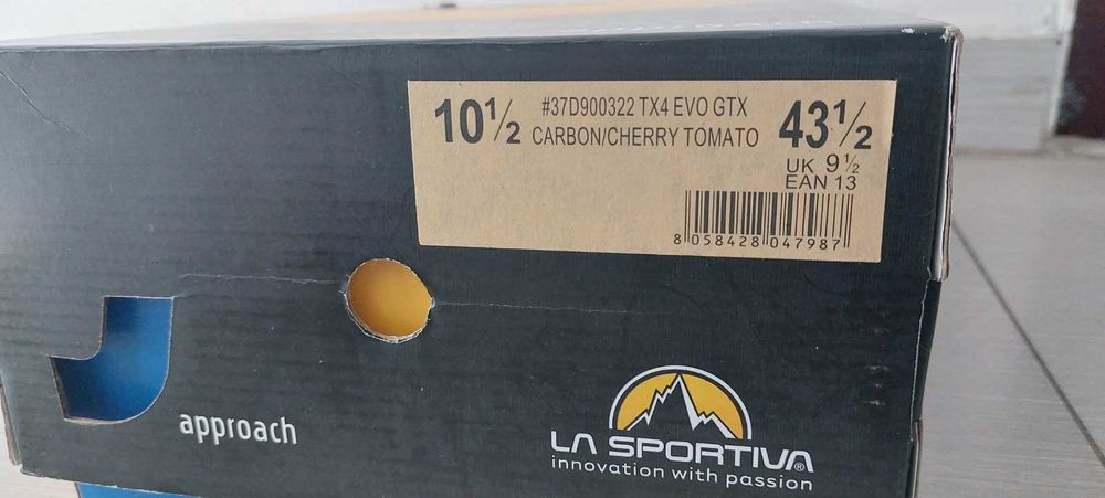Туристически обувки LA SPORTIVA TX4 EVO, чисто нови, размер 43,5 , 28См