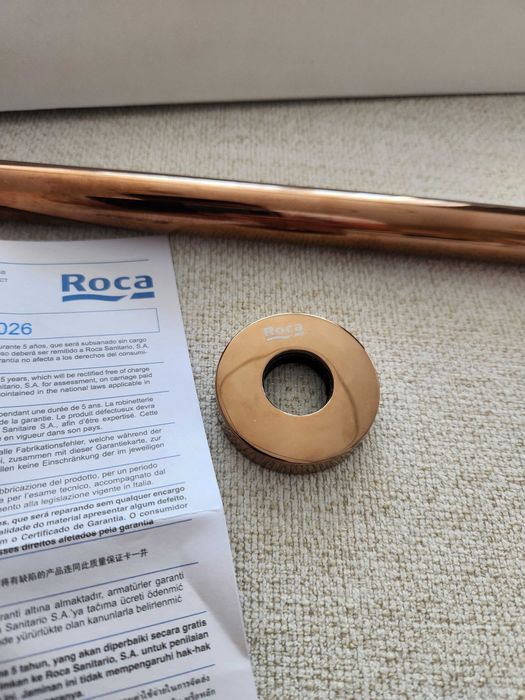 Рамо за душ Roca rose gold