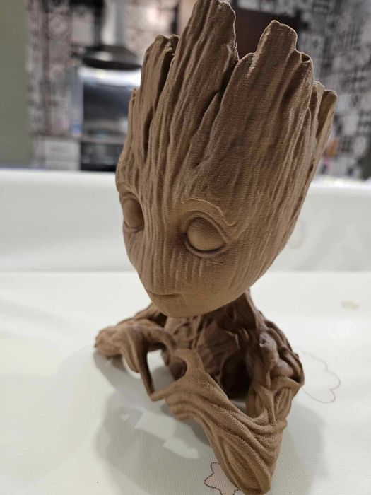 PLA Wood Filament, ПЛА Филамент с дървени частици за 3Д Принтер