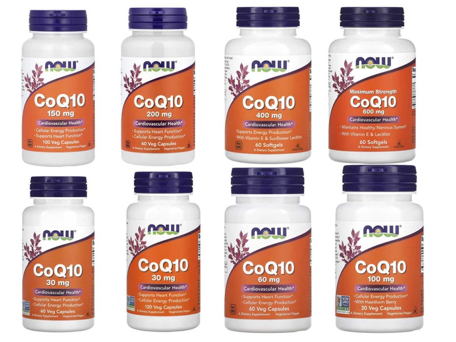 NOW Foods коэнзим Q10 NOW CoQ10 koezim