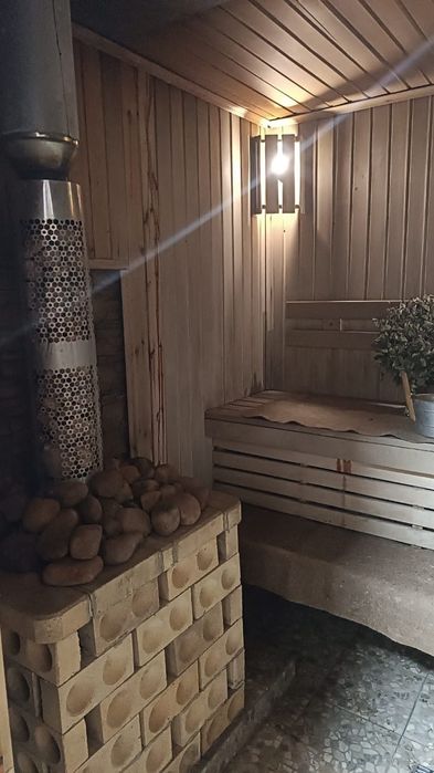 Прорубь. Баня на дровах