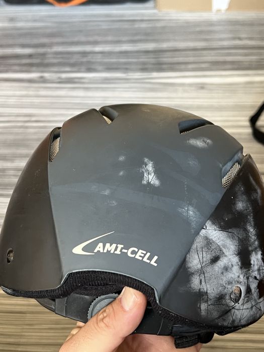 Set echitație – cască OneK Defender Air nouă + vestă Airowear + cască AMI-CELL