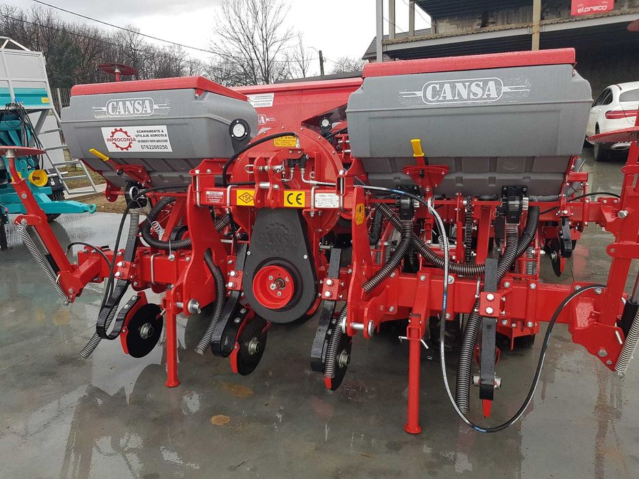 Semanatoare prasitoare CANSA C900  4 si 6 randuri cu fertilizare