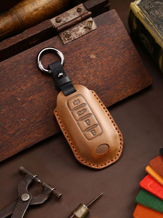 Кожен калъф за ключ  Infiniti QX50 QX60 Q60 Q70 2020 - 2021 - 2022