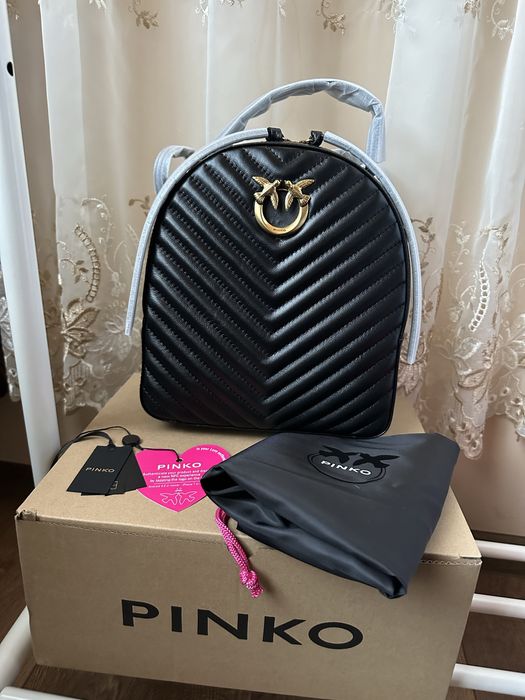 Раница Pinko Zaino в черен цвят Чисто нова