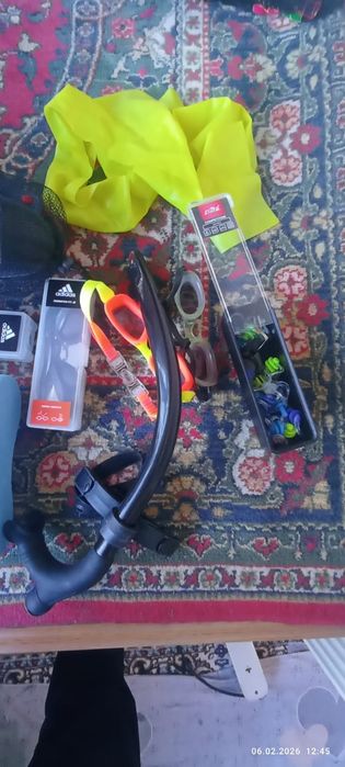 Очки 5 шт ласты шапка трупка и тд