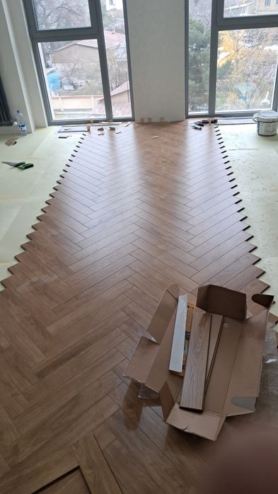 Шлифовка пол паркет