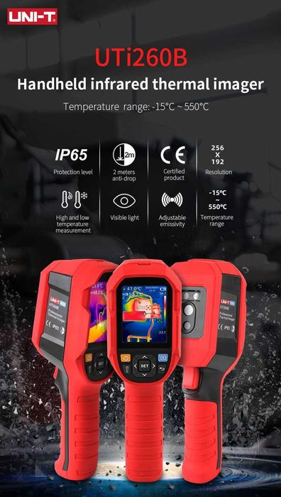 teplovizer unit uti-260b uti-260a uti-120s uti-320e Тепловизоры UNI-T