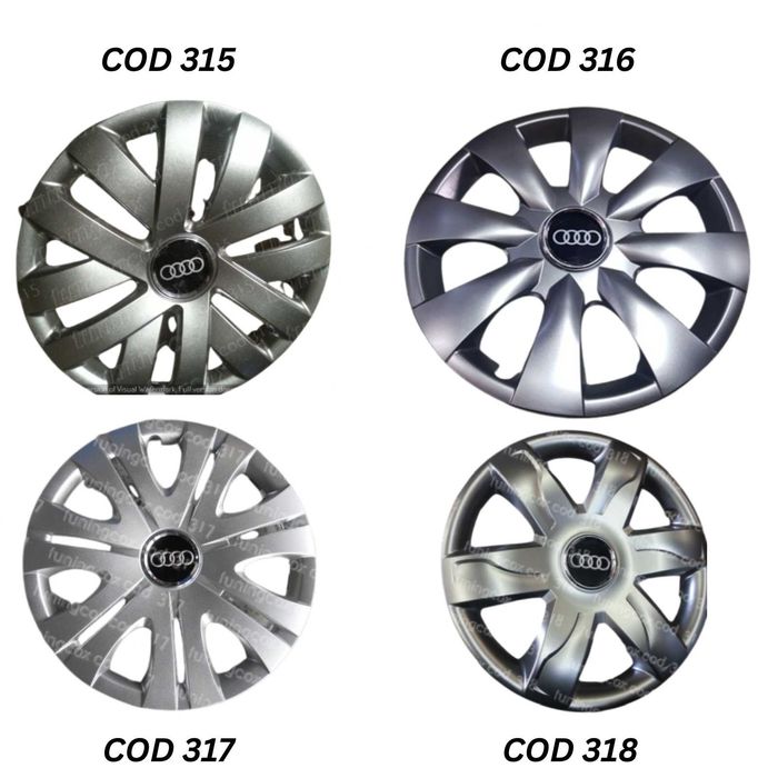 Capace roti R15 Audi diverse modele, pentru jante de tabla