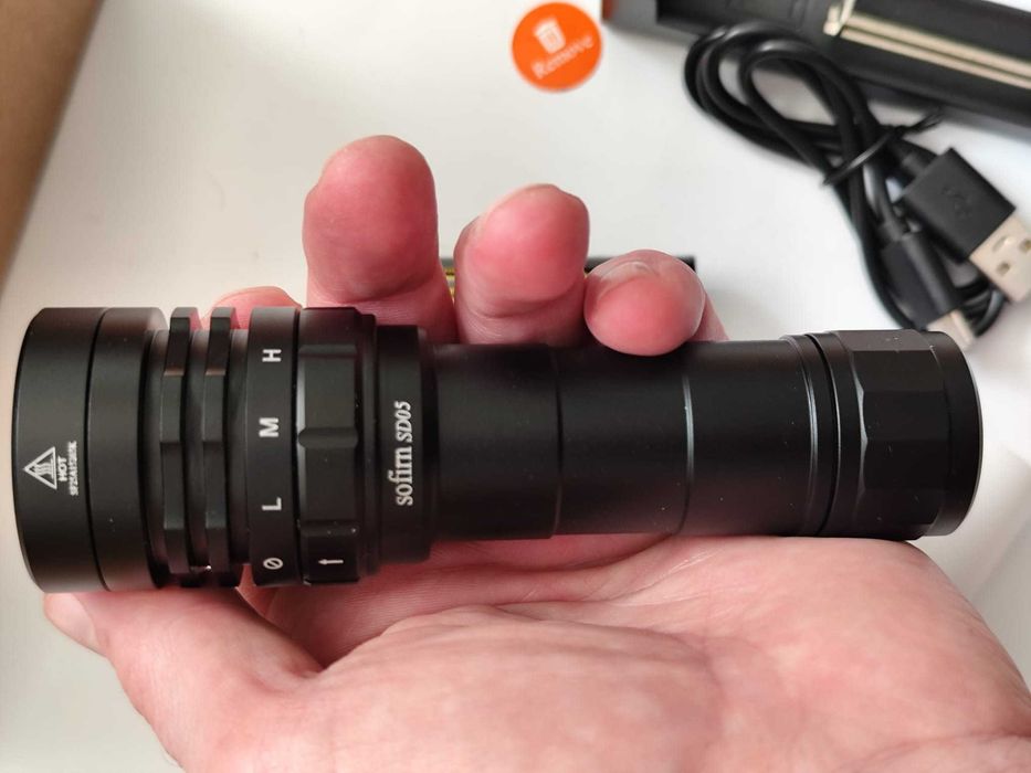 Lanterna subacvatica Sofirn SD05 cu led XHP50.2/ 3000LM