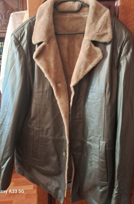 Scurta de piele imblanita