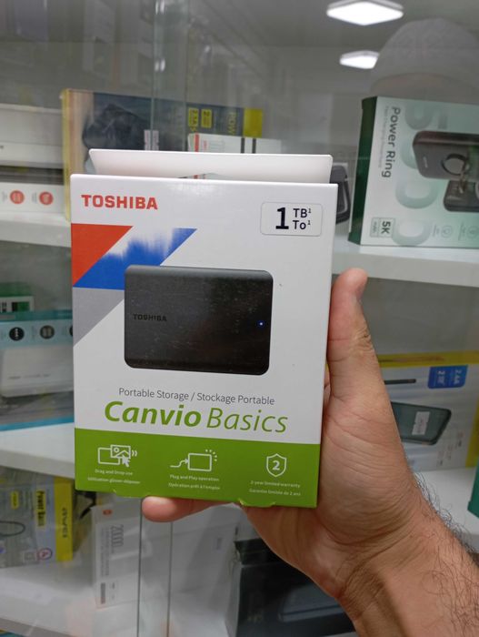 Новый внешний жёсткий диск Хард Toshiba 1/2/TB гарантия + доставка.