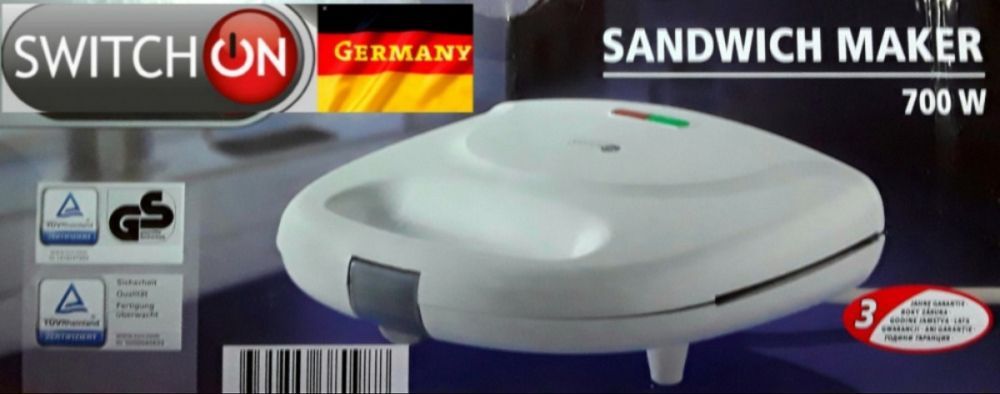 SANDWICHMACKER SWICHON (Germania) 700 W cu termostat - NOU - 50 Lei