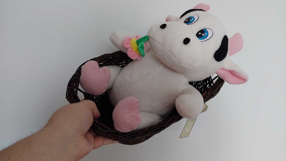 clarabelle cow jucarie plus cosulet trestie