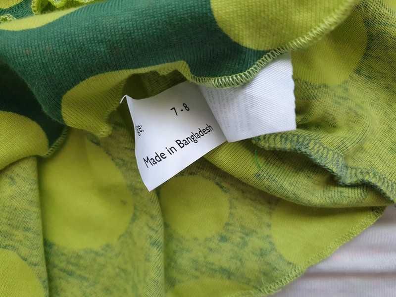 Set tunica si colanti,7/8 ani,nou fara eticheta