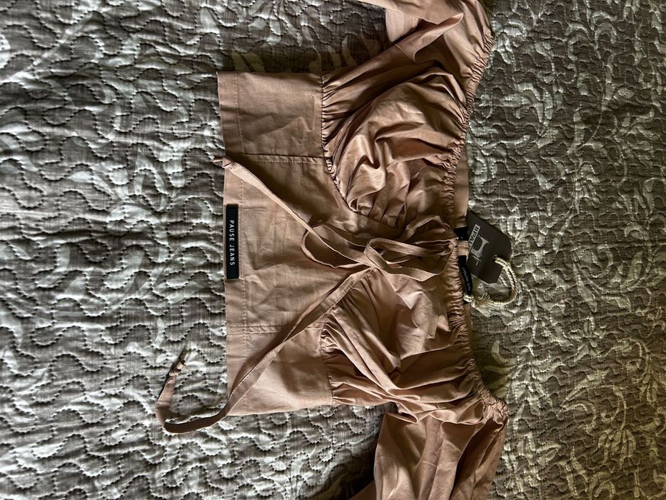 Ново бюстие с буфан ръкав Pause jeans