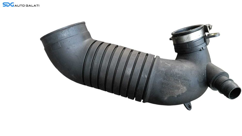 Furtun Conducta Admisie Carcasa Filtru Aer Turbo Turbina Turbosuflanta Audi A4 B6 2.0 TDI AVB 2001 - 2005 Cod 8E0129615A [M8378]