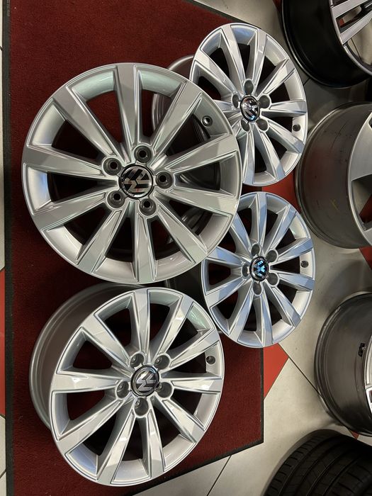 Джанти 16 цола 5 х112 за VW Passat Tiguan Golf 5 6 7 Caddy  T Roc Нови