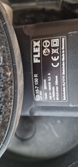 Flex pentru slefuire beton 2020 cu viteza reglabila