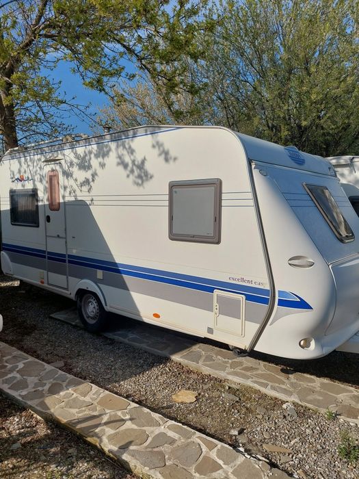 Rulota Hobby de Luxe an 2006,InmatriculataRo,Pat francez, Cort ,Boiler