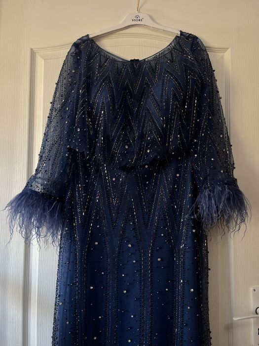 Rochie stralucitoare de nașă/de gală/de revelion